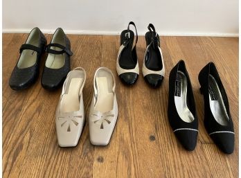 Stylish Dress Shoes  Size 8 1/2, Anne Klein, Freeport Studio, Anne Klein, Stuart Weitzman, Freeport Studio,