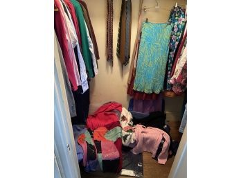 Closet Of Clothes Vintage Burberry Liz Claiborne Lauren