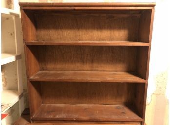 Pine Board Bookcase 36x9x36