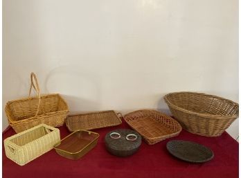 Basket Collection  11x9x2' To 25x18x9'