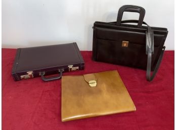 Three Briefcases