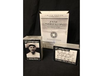 Jewish Major Leaguers Baseball Cards Decks Are Sealed