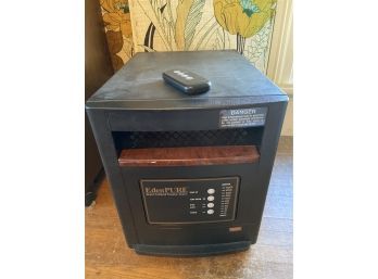 Eden Pure Quartz Infrared Portable Heater With Remote 13x19x16