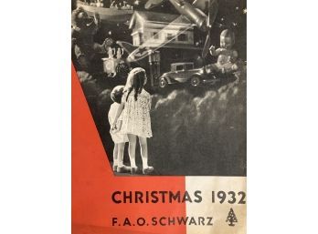 Christmas 1932 F A O Schwarz Catalog