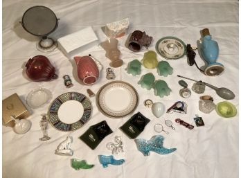 Collectible Assortment Glass Mostly