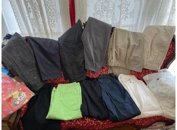 Pants Lot Various Sizes LL Bean Dockers Liz Claiborne