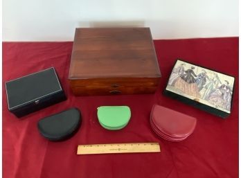 Wood Box Travel Jewelry Boxes