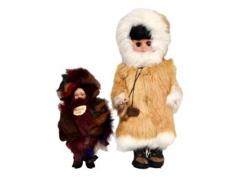 Pair Of Eskimo Dolls