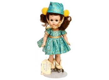 Ginny Vogue 1957-1958 Bent-Knee Roller Skating Doll