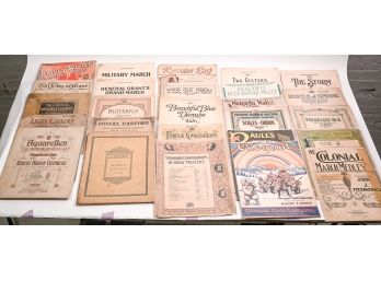 Assorted Collection Of Vintage Sheet Music (13 Of 14)