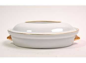 Royal Worcester English Porcelain Lidded Casserole Dish