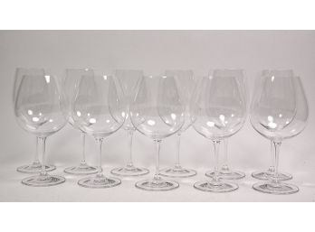 Set Of Eleven Wine Glasses