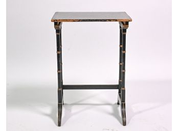 Asian Hand-painted Accent Table