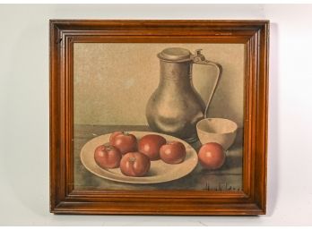 Original Still Life Of Tomatoes Painting