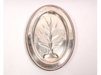 Silver Plate Carving Tray