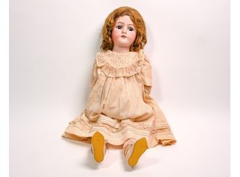 Antique Porcelain Bisque Doll