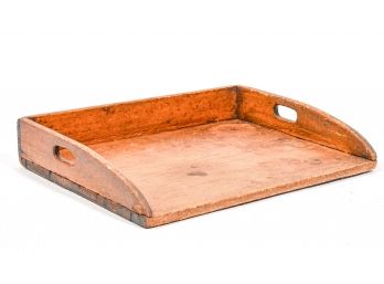 Antique Wooden Serving Tray