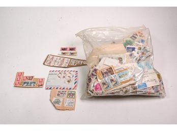 Bagged Stamp Collection