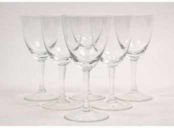 Set Of Six Wine Glasses