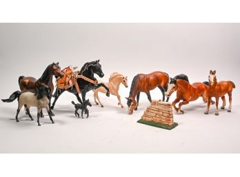 Collection Of Toy Horses