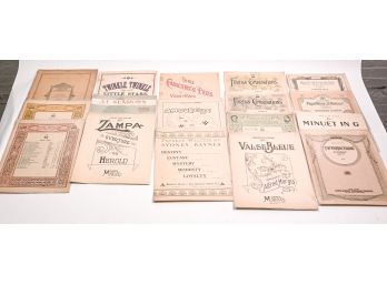 Assorted Collection Of Vintage Sheet Music (12 Of 14)