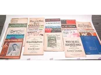 Assorted Collection Of Vintage Sheet Music (9 Of 14)