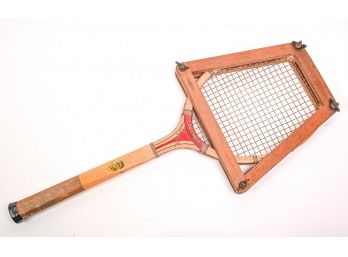 1930s Wright & Dickson George Lott Tennis Racket