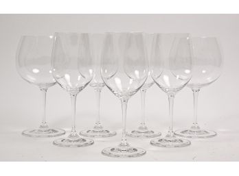 Grouping Of Seven Reidel Wine Glasses