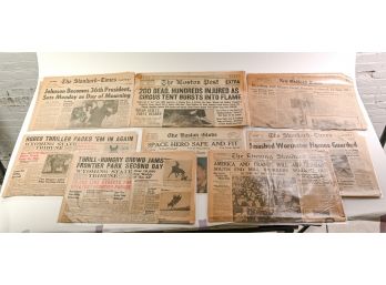 Collection Of Historic Newspapers, As Early As 1909