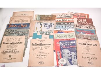 Assorted Collection Of Vintage Sheet Music (3 Of 14)