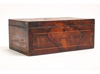 Burled Wood Box