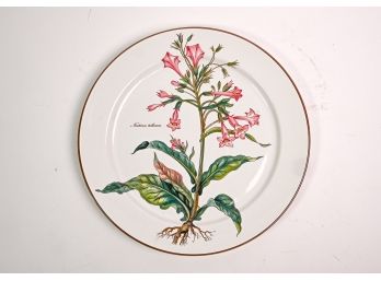 Villeroy & Boch Charger With 'Nicotenia Tobaccum' Plant Design