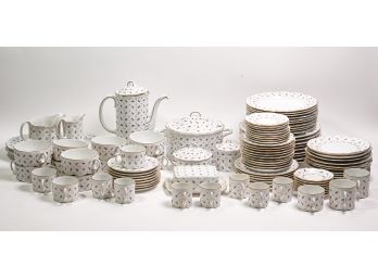 Extensive Collection Of Rosenthal China 'Classic Rose' Pattern Dinnerware