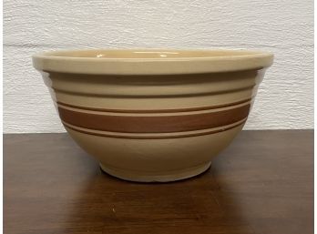 Massive Watt Pottery Yellow Ware Mixing Bowl   - 14 -