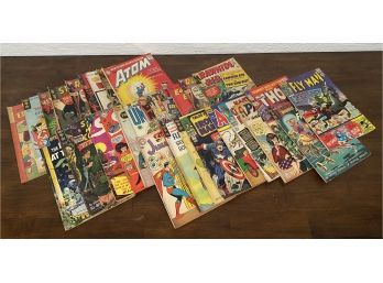 Box Lot Of Old Comic Books  - Many 12 Cents