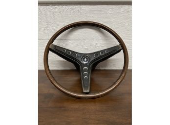 Vintage 1960' S Ford Mustang Mach 1 Steering Wheel