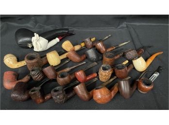 Fantastic Group Of Estate Smoking Pipes