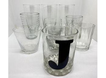 10 Assorted Glasses