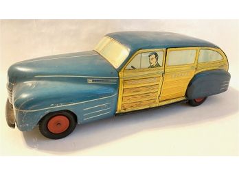 VIntage Toy Town Estate Tin Car