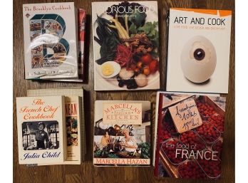 Over 12 Cookbooks, Some Vintage, The Brooklyn Cookbook Signed By Author