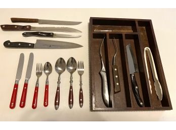 17Kitchen Tools: Henckels Knife, Le Prix Vintage Cutlery, Wood Box & More