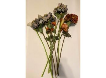 Long Stemmed Faux Flowers