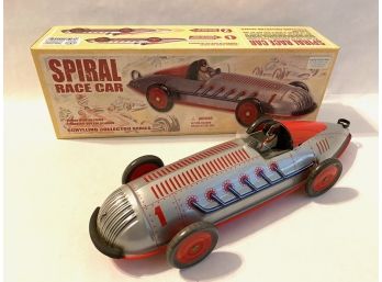 Schylling Collectors Series Spiral Race Car In Original Box