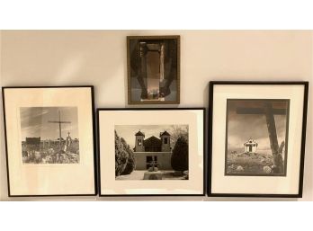 Four Framed Photographs, Some Signed, Smallest Portrait Of Isadora Duncan