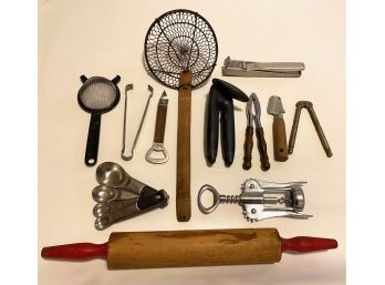 12 Kitchen Tools, Some Vintage