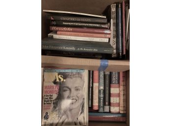 Over 25 Books & Collection Of 1980s Ms. Magazines