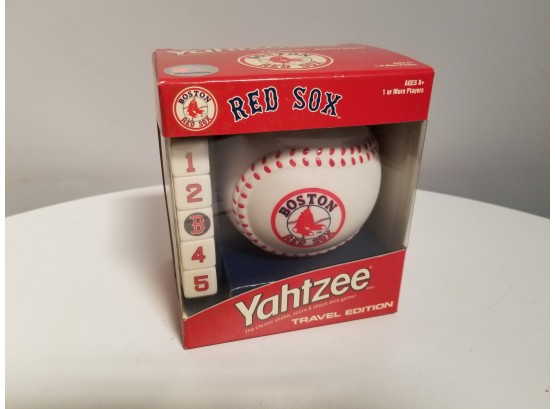 Boston Red Sox Yahtzee Travel Edition