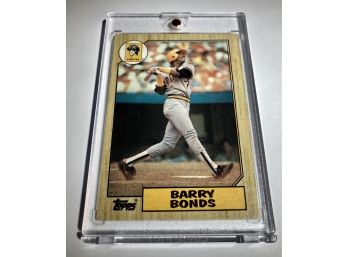 Barry Bonds RC  1987 Topps Rated Rookie