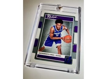 DeAaron Fox RC '17-18 Panini Donruss Basketball Featured Rookie SP /125