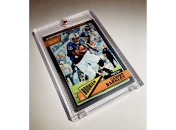 2018 Panini Classics Saquon Barkley Premium Edition Optimchrome Rookie